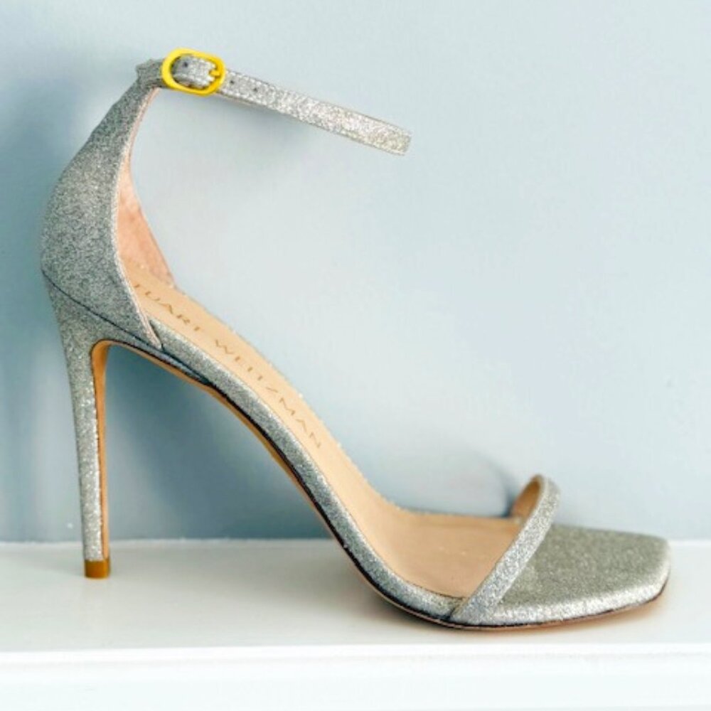 Stuart Weitzman nudistcurve heels new no box
